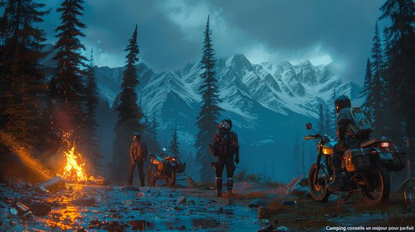 Camping pour les motards : conseils pour réussir un séjour parfait